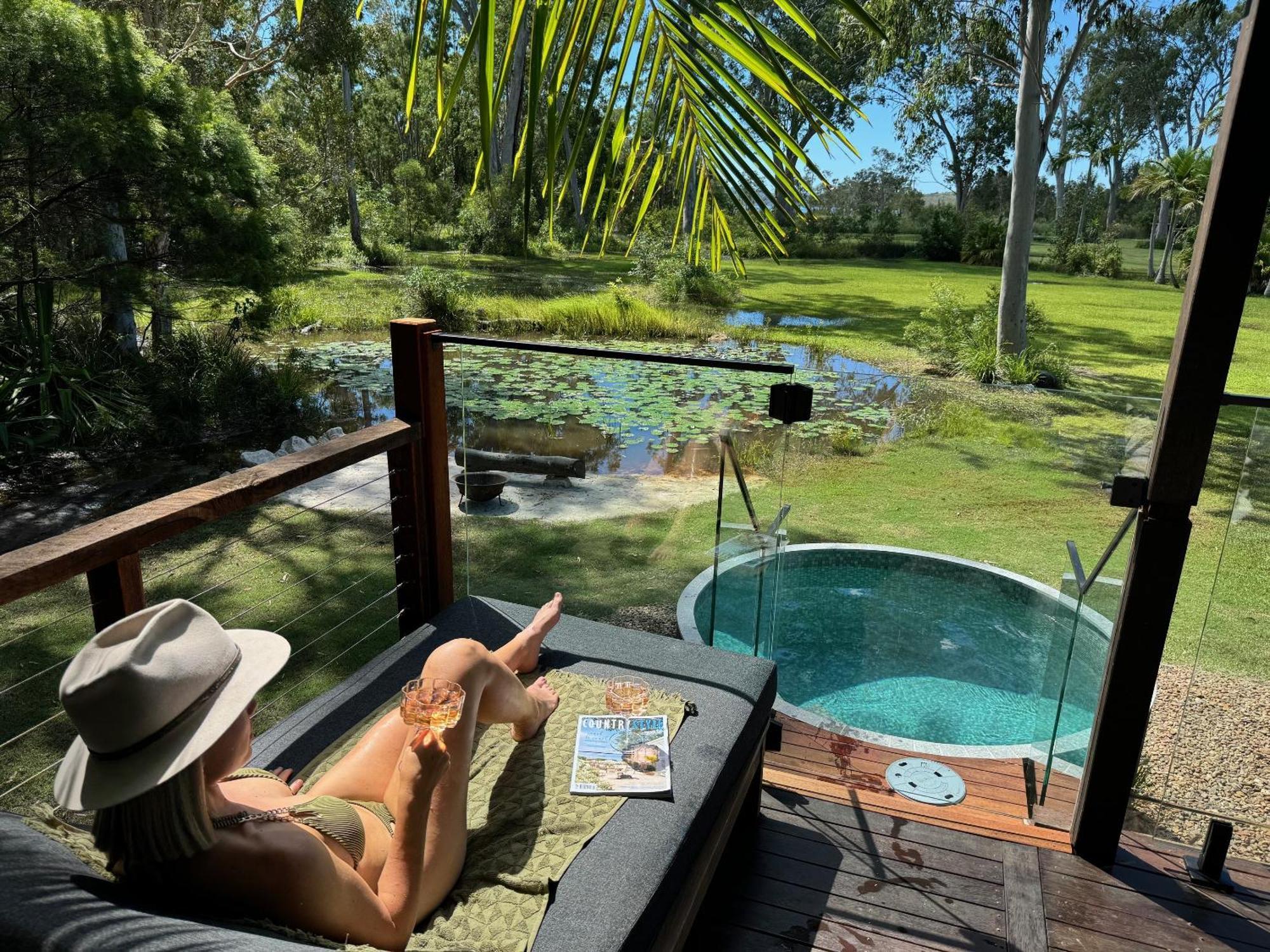 Lake Weyba Cottages Noosa Peregian Beach Extérieur photo
